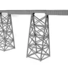 Micro Engineering 75-519 - Tall Steel Viaducts Standard Bridge, 320ft - N Scale -Model Train Hub ME75519 04775.1645223455