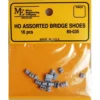 Micro Engineering 80-035 - Assorted Bridge Shoes (wm) (16) - HO Scale -Model Train Hub ME80035 62750.1646777860