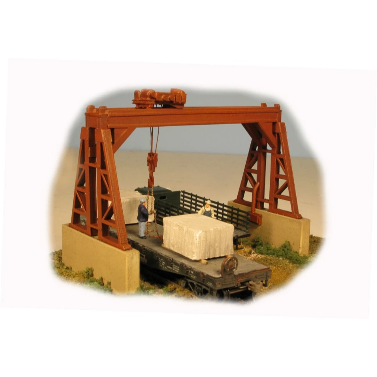 Monroe Models 2301 - Overhead Gantry Crane - HO Scale Kit 3 Monroe Models 2301 - Overhead Gantry Crane - HO Scale Kit