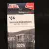 BLMA #64 - Locomotive Wind Deflectors - N Scale -Model Train Hub N Scale BLMA Locomotive Wind Deflectors 111207772906 78636.1671410875