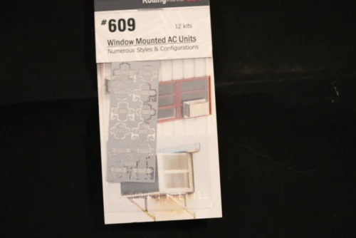 BLMA #609- Window Mounted Air Conditioner Kits (12) - N Scale