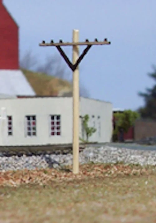 Osborn 1068 - Telephone Poles - HO Scale