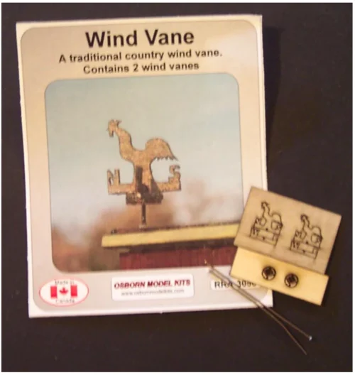 Osborn Models 3056 - Wind Vain - N Scale