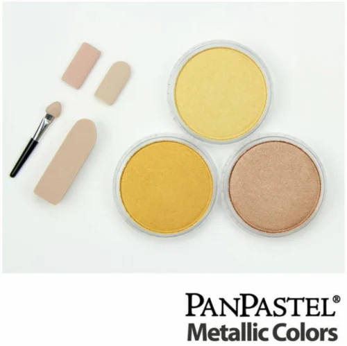 Pan Pastel 30031 - 3 Color Metallic Set