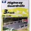 Pikestuff 541-0012 - Highway Guardrails - HO Scale Kit -Model Train Hub PKS0012 53531.1645223790