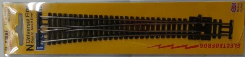 PECO SL-E389F - Code 55 Large Radius Left Hand - (Electrofrog) - N Scale
