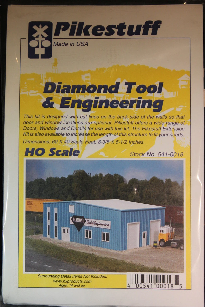 Pikestuff 541-0018 - Diamond Tool & Engineering - HO Scale Kit 3 Pikestuff 541-0018 - Diamond Tool & Engineering - HO Scale Kit