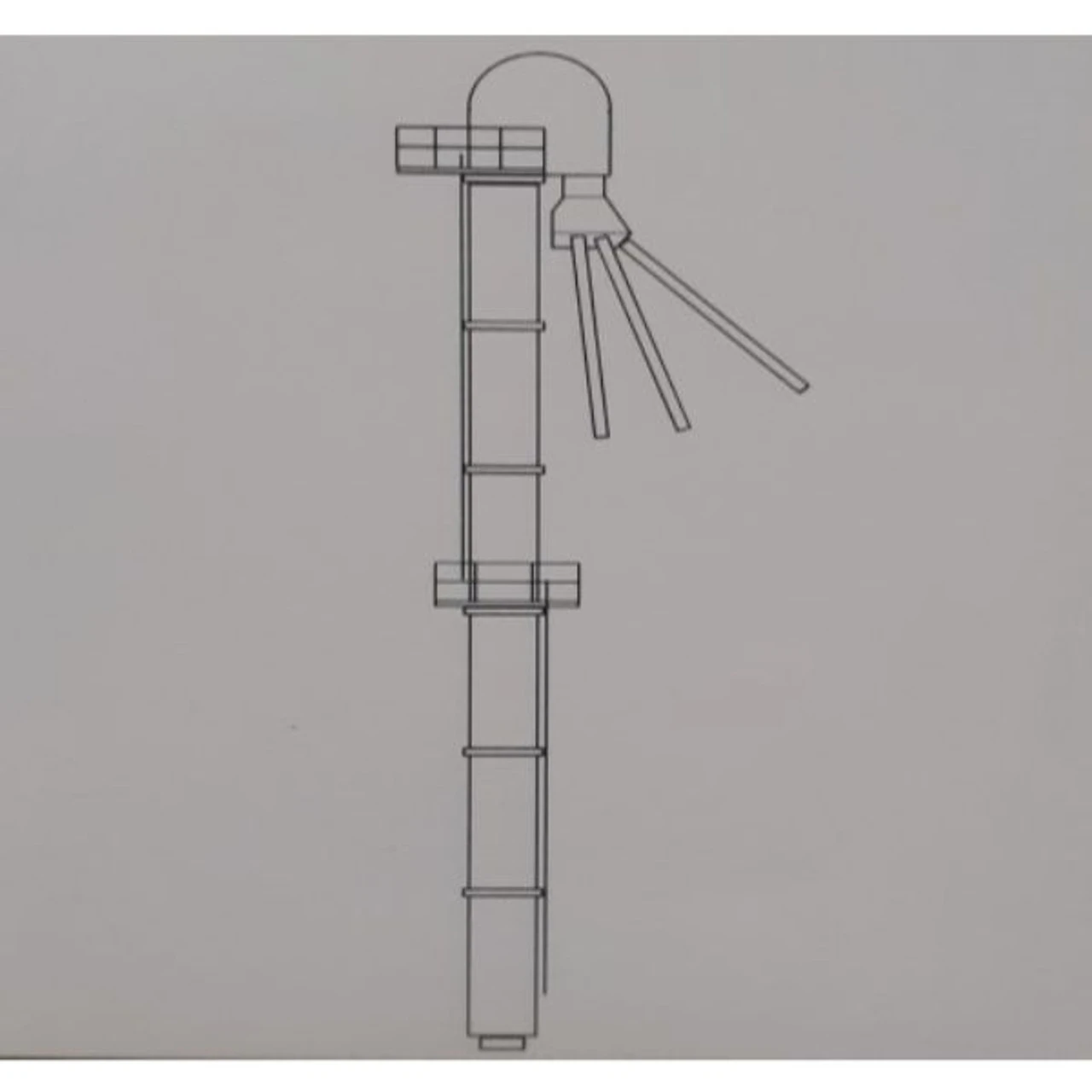 Rix Products 628-0407 - 90' Grain Elevator - HO Scale 3 Rix Products 628-0407 - 90' Grain Elevator - HO Scale