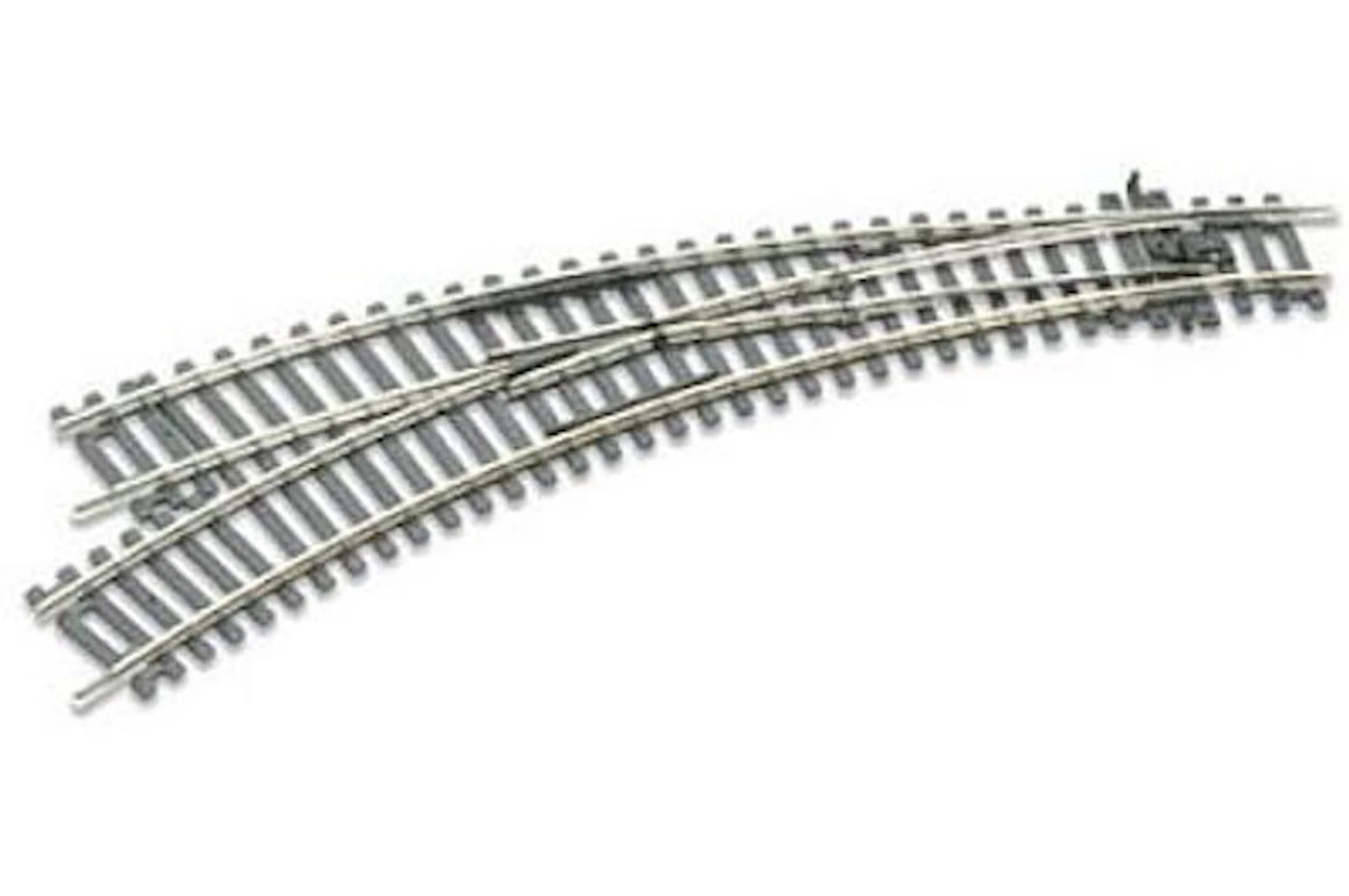 PECO ST-245 - Setrack Code 100 Left Hand Curved Turnout - HO Scale 3 PECO ST-245 - Setrack Code 100 Left Hand Curved Turnout - HO Scale