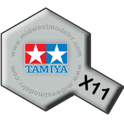 Tamiya 81011 - X11 Chrome Silver 23ml