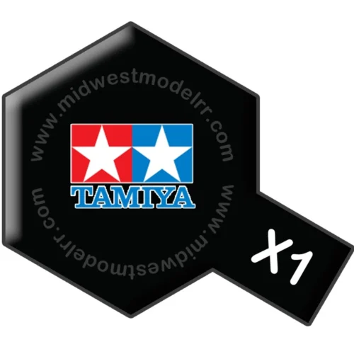 Tamiya 81001 - X1 Black 23ml
