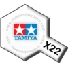 Tamiya 81022 - Acrylic X-22 Clear - 23ml Bottle -Model Train Hub X22 46147.1645224050