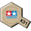 Tamiya 81031 - X31 Titanium Gold 23ml 1 Tamiya 81031 - X31 Titanium Gold 23ml -Model Train Hub X31 92697.1645224053