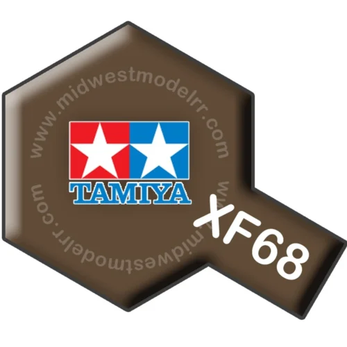 Tamiya 81368 - XF68 Nato Brown 23ml