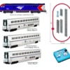 Kato 106-0019 - ALC-42 Charger & Superliner Starter Set Amtrak (AMTK) - N Scale 1 Kato 106-0019 - ALC-42 Charger & Superliner Starter Set Amtrak (AMTK) - N Scale -Model Train Hub a7466687kat107 0019 00158.1674950021
