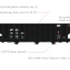 Arrowhead Models 1010-4 - Commitee Design Hopper Paint Scheme Set #C Penn Central (PC) 444399 - HO Scale -Model Train Hub aaa7f7a5ARR1010 19090.1679660346