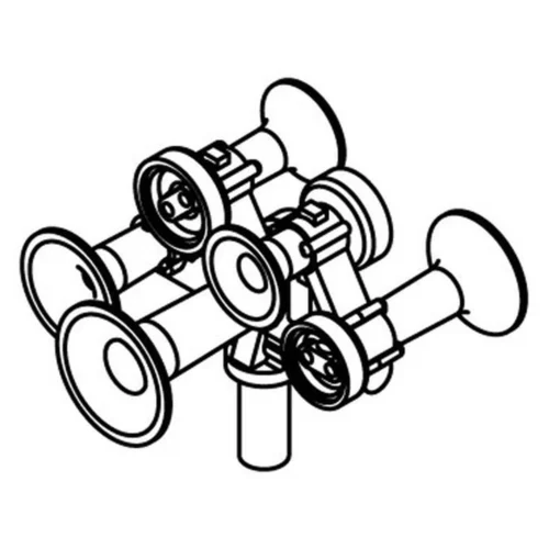 Athearn 02045 - Horn Nathan M5R24 (3) - HO Scale