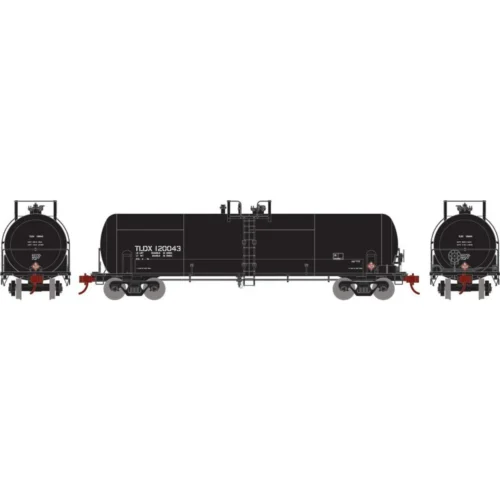 Athearn RTR 15943 - RTC 20,900 Gallon Tank GE Rail Services (TLDX) 120043 - HO Scale