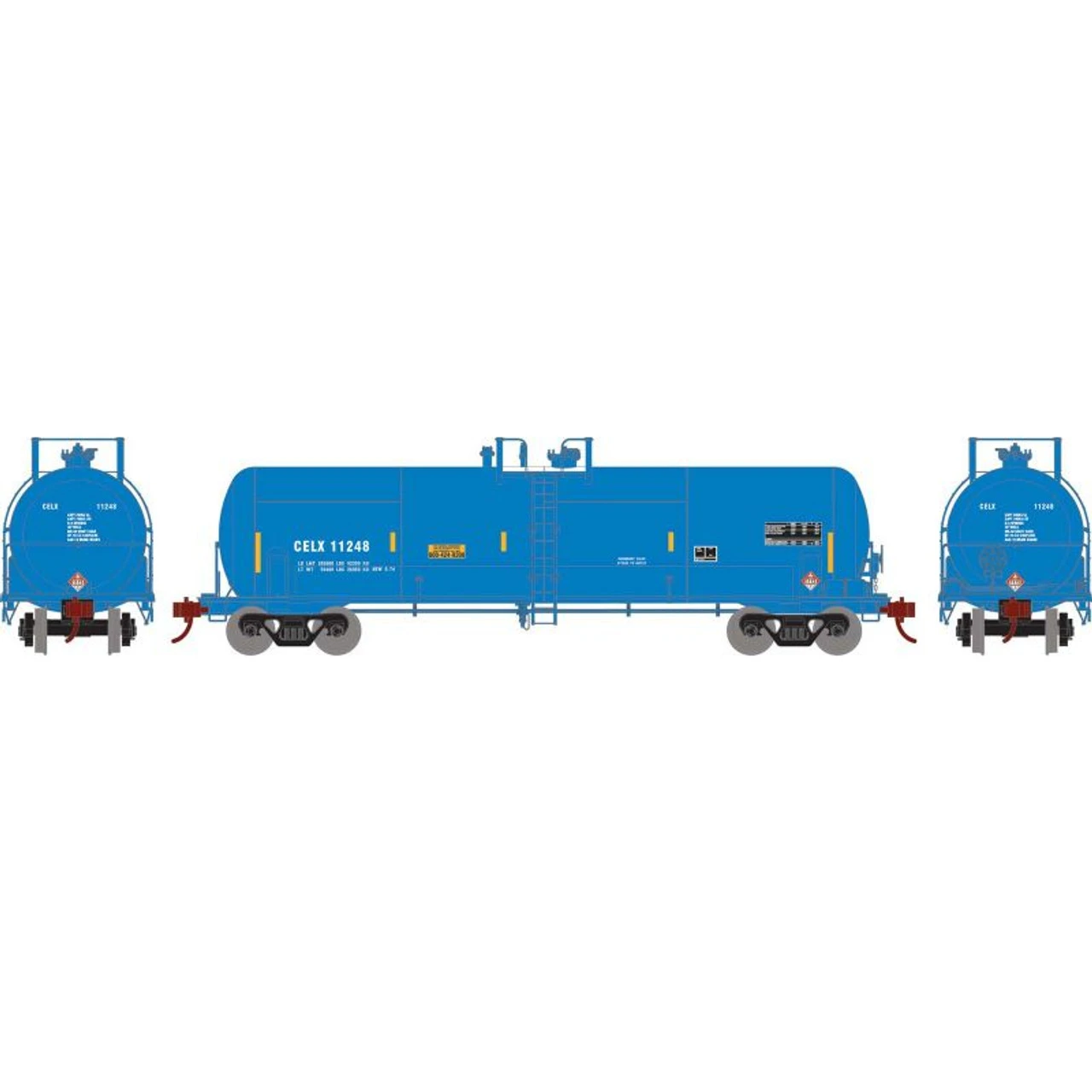 Athearn RTR 15947 - RTC 20,900 Gallon Tank Celtran Inc (CELX) 11248 - HO Scale 3 Athearn RTR 15947 - RTC 20,900 Gallon Tank Celtran Inc (CELX) 11248 - HO Scale