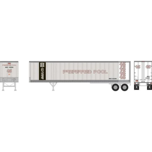 Athearn RTR 16090 - 45' Z-Van Trailer Availco (AVAZ) 259000 - HO Scale