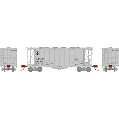 Athearn 23867 - GATC 2600 Airslide Hopper Atchison, Topeka And Santa Fe (ATSF) 310003 - N Scale