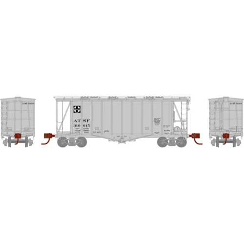 Athearn 23868 - GATC 2600 Airslide Hopper Atchison, Topeka And Santa Fe (ATSF) 310015 - N Scale