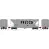 Athearn 23877 - GATC 2600 Airslide Hopper St Louis - San Francisco (SLSF) 81563 - N Scale