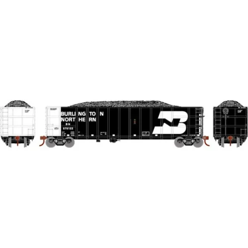 Athearn RTR 7467 - Thrall High Side Gondola W/Load Burlington Northern (BN) 575122 - HO Scale