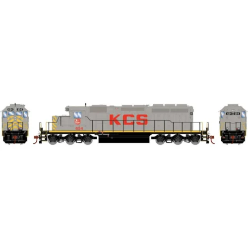Athearn RTR 72089 - EMD SD40-2 Kansas City Southern (KCS) 654 - HO Scale