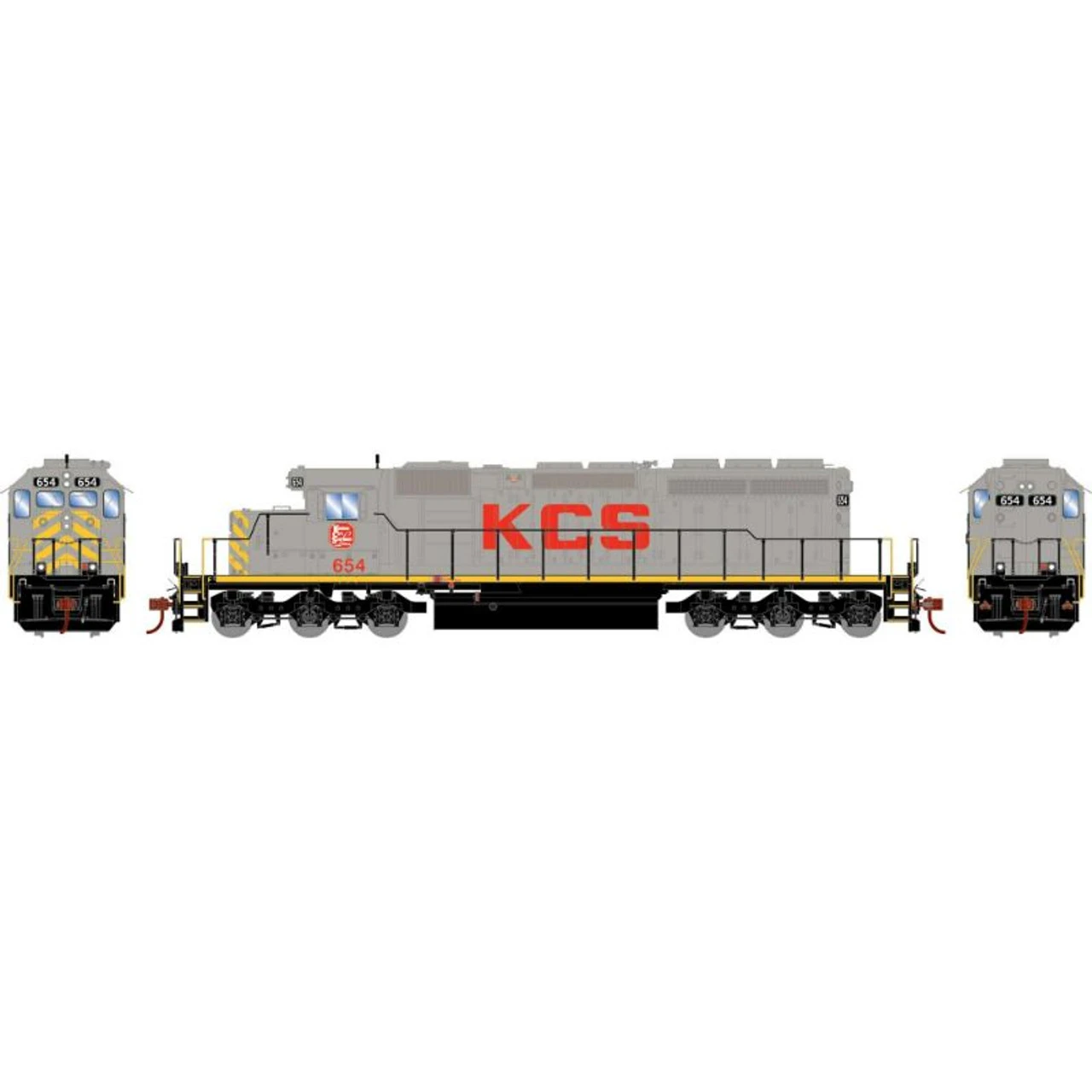 Athearn RTR 72089 - EMD SD40-2 Kansas City Southern (KCS) 654 - HO Scale 3 Athearn RTR 72089 - EMD SD40-2 Kansas City Southern (KCS) 654 - HO Scale