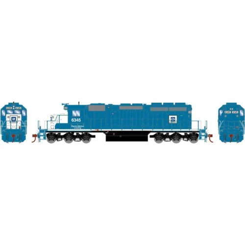 Athearn RTR 72192 - EMD SD40-2 W/ Tsunami2 DCC & Sound Electro-Motive Diesel Demonstrator (EMDX) 6345 - HO Scale