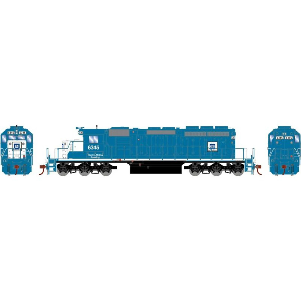 Athearn RTR 72192 - EMD SD40-2 W/ Tsunami2 DCC & Sound Electro-Motive Diesel Demonstrator (EMDX) 6345 - HO Scale 3 Athearn RTR 72192 - EMD SD40-2 W/ Tsunami2 DCC & Sound Electro-Motive Diesel Demonstrator (EMDX) 6345 - HO Scale