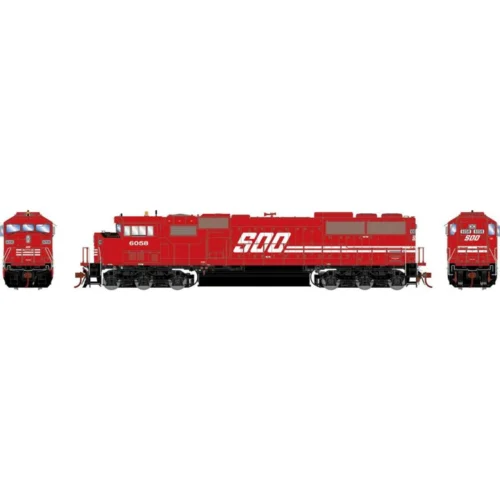 Athearn Genesis 75621 - EMD SD60M "TRICLOPS" W/ Tsunami2 DCC & Sound Soo Line (SOO) 6058 - HO Scale
