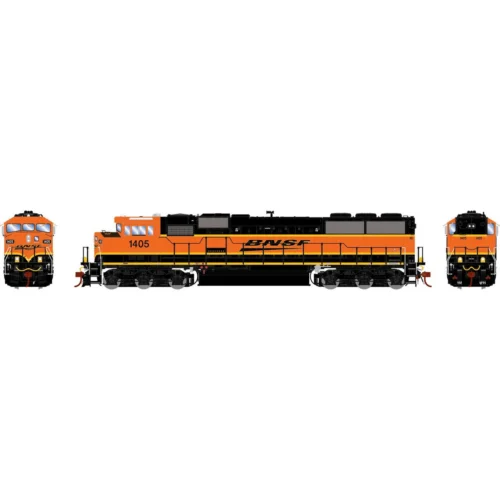 Athearn Genesis 75626 - EMD SD60M "TRICLOPS" W/ Tsunami2 DCC & Sound BNSF 1405 - HO Scale