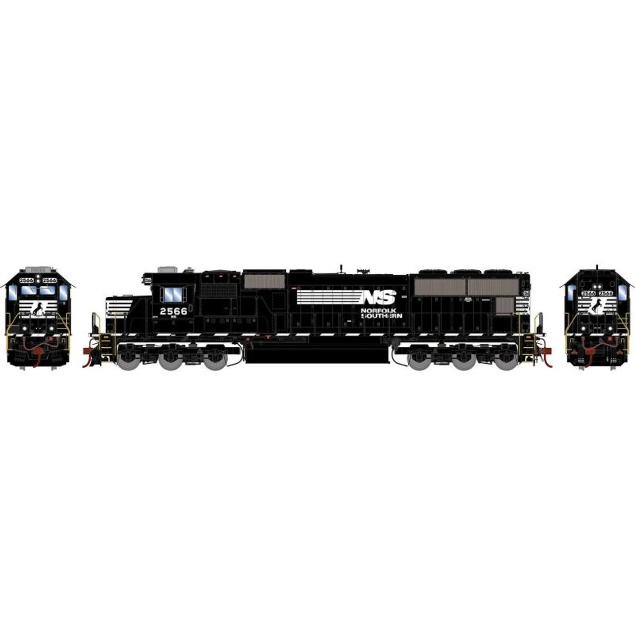Athearn Genesis 75727 - EMD SD70 Norfolk Southern (NS) 2566 - HO Scale 3 Athearn Genesis 75727 - EMD SD70 Norfolk Southern (NS) 2566 - HO Scale