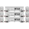 Athearn Genesis 15856 - ACF 4600 3-Bay Hopper Detroit, Toledo And Ironton (DTI) 10307, 10351, 10365 - HO Scale