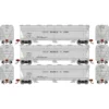 Athearn Genesis 15859 - ACF 4600 3-Bay Hopper Gulf Mobile And Ohio (GM&O) 81027, 81030, 81032 - HO Scale
