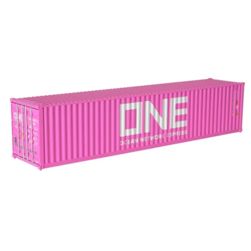 Atlas 20006545 - 40' Standard-Height Container (3-pack) Ocean Network Express (ONE) - HO Scale