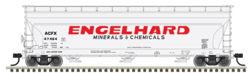 Atlas 20006933 - ACF® 4650 Centerflow Hopper Engelhard (ACFX) 47455 - HO Scale