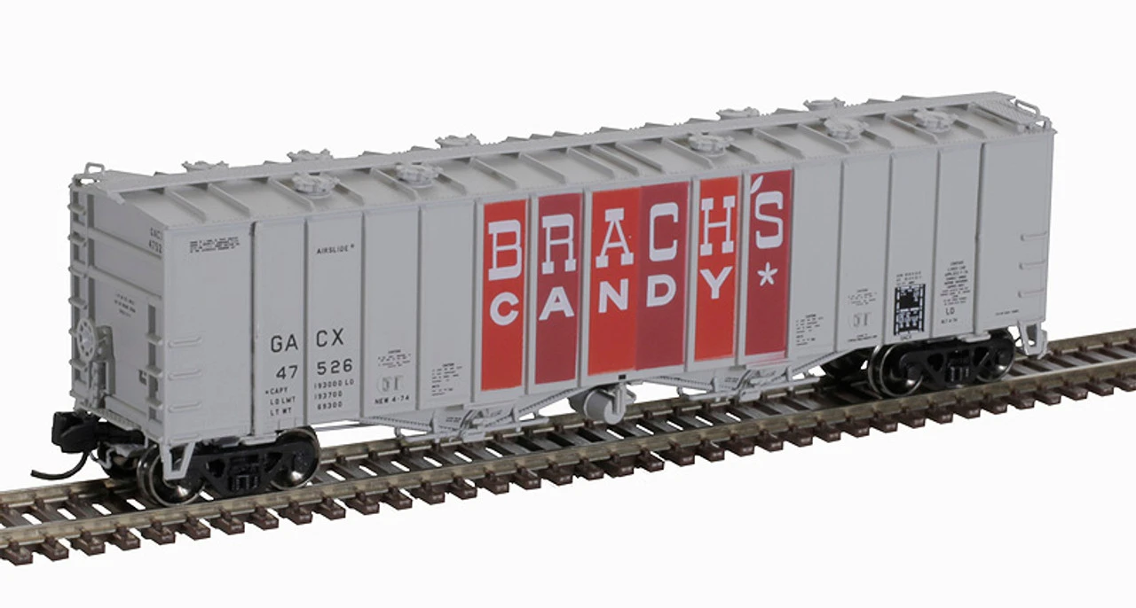 Atlas 50005810 - 4180 Airslide Covered Hopper General American (GACX) 47534 - N Scale 3 Atlas 50005810 - 4180 Airslide Covered Hopper General American (GACX) 47534 - N Scale