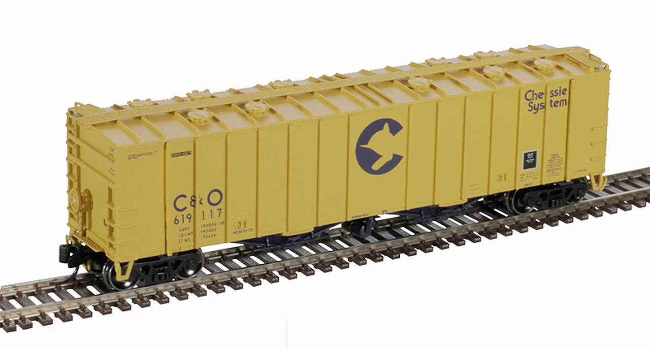 Atlas 50005813 - 4180 Airslide Covered Hopper Chessie (C&O) 619117 - N Scale 3 Atlas 50005813 - 4180 Airslide Covered Hopper Chessie (C&O) 619117 - N Scale