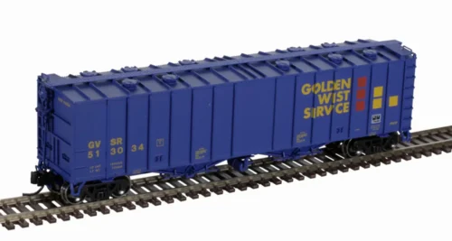 Atlas 50005817 - 4180 Airslide Covered Hopper Golden West Service (GVSR) 513034 - N Scale