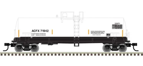 Atlas 50006150 - ACF 14,000-Gallon Kaolin Tank Car American Car & Foundry (ACFX) 71939 - N Scale