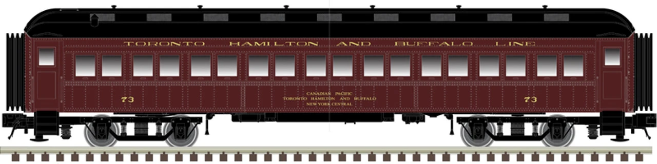 Atlas 50006243 - 60' Passenger Car Toronto Hamilton Buffalo (THB) 71 - N Scale 3 Atlas 50006243 - 60' Passenger Car Toronto Hamilton Buffalo (THB) 71 - N Scale