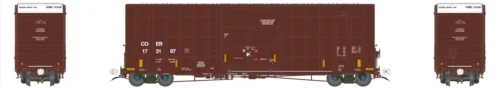 Aurora Miniatures 305036 - Gunderson 6276 50' Plate F Boxcar Crab Orchard And Egyptian Railroad (COER) 173384 - HO Scale