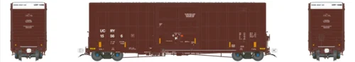 Aurora Miniatures 305048 - Gunderson 6276 50' Plate F Boxcar Utah Central Railway (UCRY) 15915 - HO Scale