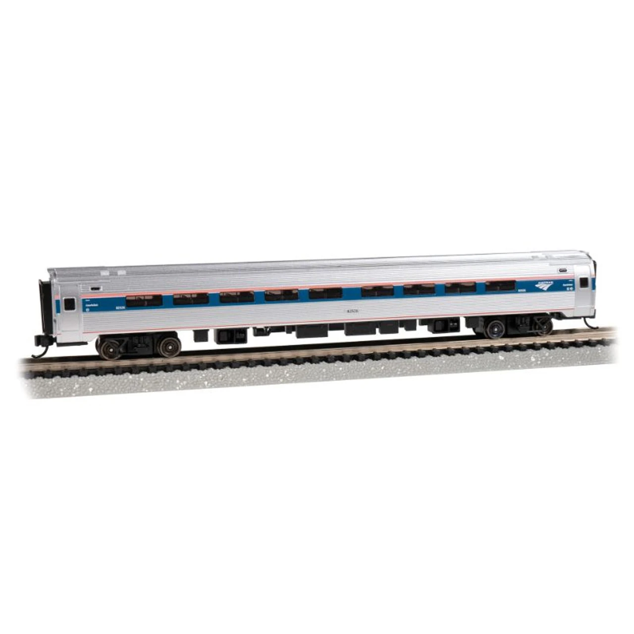 Bachmann 14170 - Budd Amfleet® I - Coach Class Car (Phase VI) Amtrak (AMTK) 82526 - N Scale 3 Bachmann 14170 - Budd Amfleet® I - Coach Class Car (Phase VI) Amtrak (AMTK) 82526 - N Scale