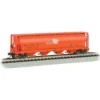 Bachmann 19156 - 4-Bay Clyindrical Grain Hopper - Potash Potash (CGLX) 1455 - N Scale -Model Train Hub bac19156 15075.1675436126