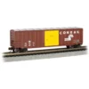 Bachmann 19664 - ACF 50'6" Outside Braced Box Car Conrail (CR) 163313 - N Scale -Model Train Hub bac19664 10901.1675436174