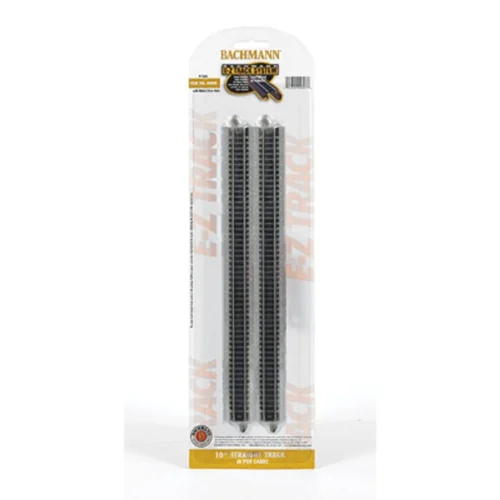 Bachmann 44815 - EZ Track 10" Straight Track 6pc - N Scale